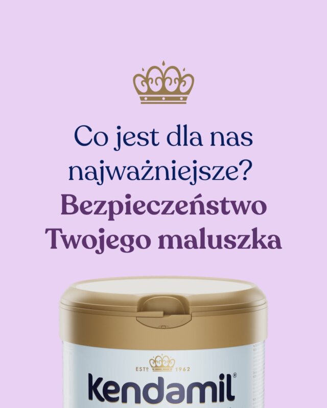 W kwestii żywienia najmłodszych nie ma miejsca na kompromisy.💜 W ostatnich dniach pojawiły się informacje o wycofaniu niektórych konkurencyjnych produktów — rozumiemy więc, że może to budzić pytania i obawy wśród rodziców.

W Kendamilu mamy dla Was jasną odpowiedź: bezpieczeństwo Waszego dziecka jest dla nas zawsze na pierwszym miejscu.

Prawdziwe złoto kryje się w naszym podejściu — w starannie dobieranych składnikach, rygorystycznie kontrolowanych procedurach produkcyjnych oraz zespole ekspertów z ponad 30-letnim doświadczeniem w obszarze bezpieczeństwa żywienia niemowląt.✨

Każdy krok, który podejmujemy w procesie produkcji, ma jeden cel — dostarczyć Wam produkt, któremu możecie w 100% zaufać.🫶