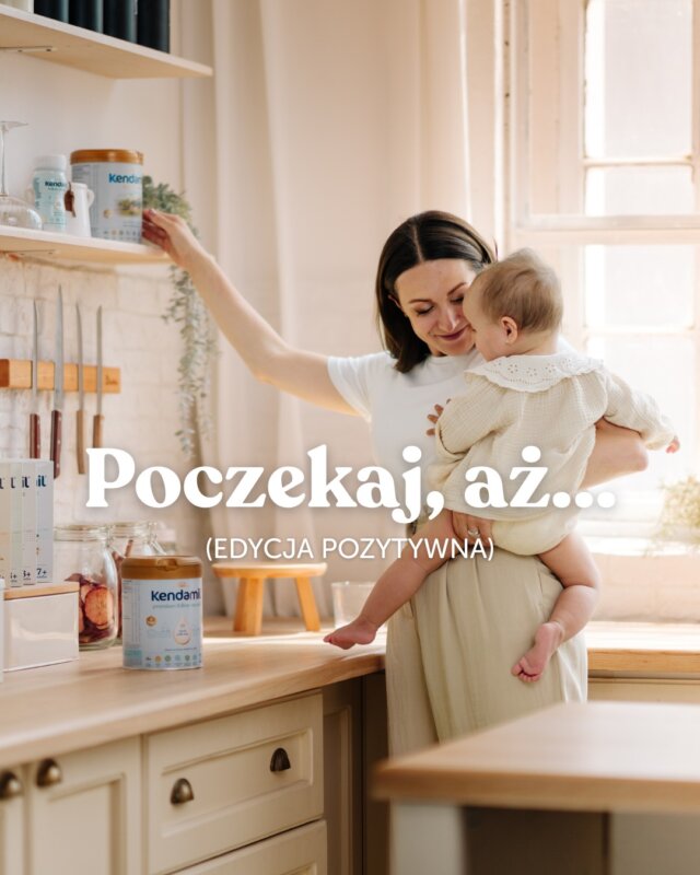 Jako rodzice pewnie już nieraz usłyszeliście zdanie: „Poczekaj, aż…”, po którym zwykle następuje coś trudnego związanego z rodzicielstwem... 🙄

A co by było, gdybyśmy odwrócili ten scenariusz? 🔄 Co gdybyśmy skupili się na pięknych chwilach, które ta droga przynosi?⁠

Obiecujemy ci, że przed tobą jeszcze mnóstwo cudownych i pełnych sensu wspomnień. 💙⁠

A teraz powiedzcie nam – jak WY dokończylibyście to zdanie?⁠⁠ Poczekaj, aż…👇

#Kendamil #DlaNajukochańszych #rodzicielstwo