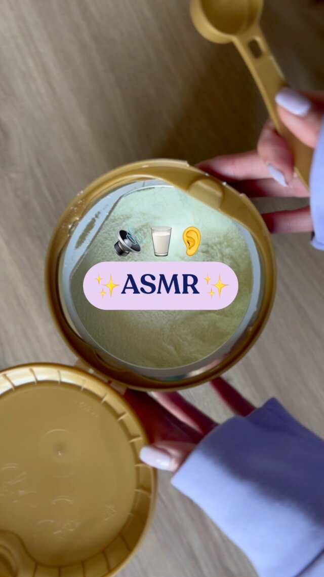 Ten dźwięk, gdy otwierasz nową puszkę… 🥛👂✨ #ASMR