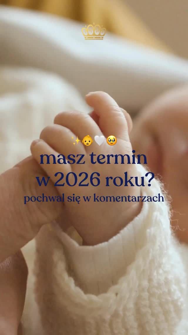 Jeśli masz termin w 2026 roku, ten reel jest dla ciebie. 🫶

Nie ma nic piękniejszego niż powitanie nowego życia. Rok 2026 będzie dla wielu z was pełen pierwszych chwil, małych cudów i wielkiej miłości.🥹